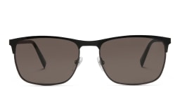 Shop EYE'M Rectangle Sunglasses in Black online.