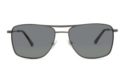 Shop EYE'M Rectangle Sunglasses in Gunmetal online.