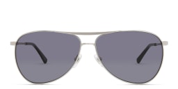 Shop EYE'M Wide Aviator Sunglasses in Silver online.