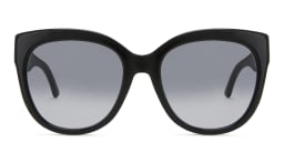 Shop EYE'M Cat-Eye Sunglasses in Black online.