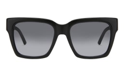 Shop EYE'M Square Sunglasses in Black online.