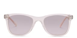 Shop EYE'M Kids Square Sunglasses in Nude online.