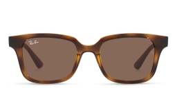 Shop Ray-Ban Junior Kids Square Sunglasses in Havana online.