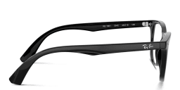 Shop Ray-Ban Junior Kids Square Eyeglasses in Black online.