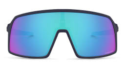Shop Oakley Sutro S Oversized Rectangle Sunglasses in Blue online.
