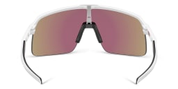 Shop Oakley Sutro Lite Half-Rim Rectangle Sunglasses in White online.