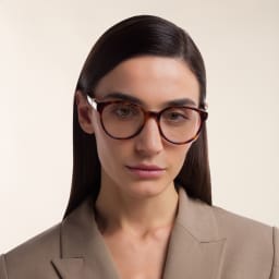 تسوق نظارة طبية بإطار دائري EYE'M بلون مموه أونلاين.