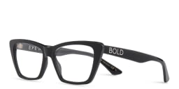 Shop EYE'M Cat-Eye Eyeglasses in Black online.