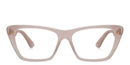 Shop EYE'M Cat Eye Eyeglasses in Nude online.