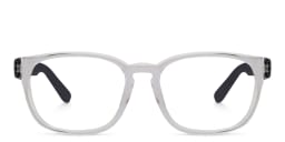 Shop EYE'M Kids Rectangle Eyeglasses in Clear online.