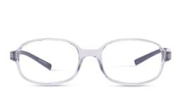 Shop EYE'M Kids Rectangle Eyeglasses in Clear online.