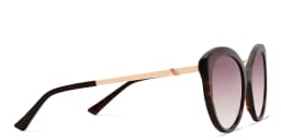 Shop EYE'M Cat Eye Sunglasses in Havana online.