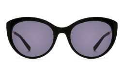 Shop EYE'M Cat Eye Sunglasses in Black online.