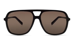 تسوق نظارة شمسية بإطار مستطيل EYE'M بلون Black أونلاين.