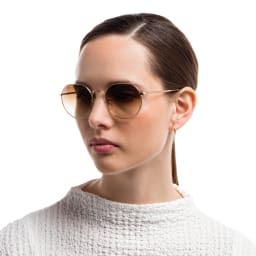 Shop Ray-Ban Jack Unisex Irregular Sunglasses in Gold online.
