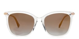Shop JIMMY CHOO Elia/S Cat Eye Sunglasses in Grey online.