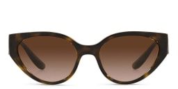 Shop Dolce & Gabbana Cat Eye Sunglasses in Havana online.