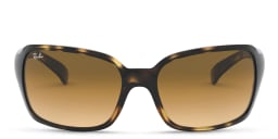Shop Ray-Ban Square Sunglasses in Light Havana online.
