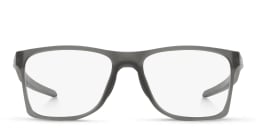 Shop Oakley Activate Wide Square Eyeglasses in Grey online.