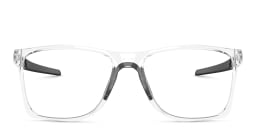 Shop Oakley Activate Wide Square Eyeglasses in Clear online.