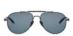 Shop AKONI Hydra Unisex Aviator Sunglasses in Grey online.