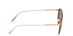Shop TOM FORD Square Sunglasses in Shiny Rose Gold online.
