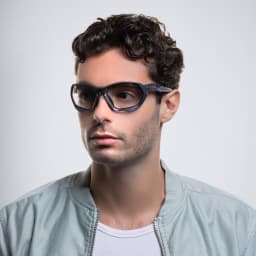 Shop Oakley Oakley Plazma Rectangle Sunglasses in Matte Carbon online.