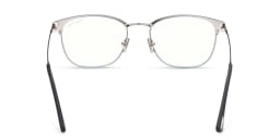 Shop TOM FORD Square Eyeglasses in Matte Black online.