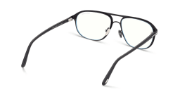 Shop TOM FORD Aviator Eyeglasses MAGRABi exclusive in Matte Black online.