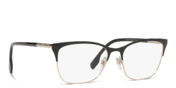 Shop BURBERRY Cat Eye Eyeglasses in Gold online.