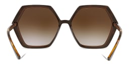 تسوق نظارة شمسية بإطار غير منتظم دولتشي آند غابانا بلون مموه أونلاين.
