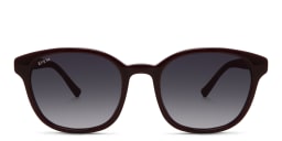 Shop EYE'M Round Sunglasses in Red online.