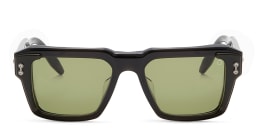 Shop AKONI Hercules Square Sunglasses in Black online.