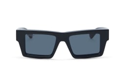 Shop OFF WHITE Unisex Square Sunglasses in Black online.