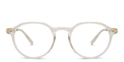 Shop MYKITA Unisex Saga Round Eyeglasses in Gold online.