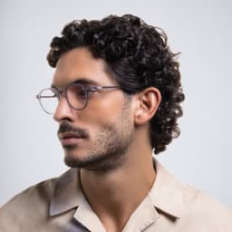 Shop MYKITA Unisex Saga Round Eyeglasses in Grey online.