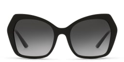 Shop Dolce & Gabbana Butterfly Sunglasses in Black online.