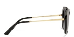 Shop Dolce & Gabbana Butterfly Sunglasses in Black online.