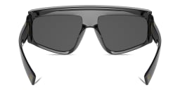 Shop Dolce & Gabbana Unisex Rectangle Sunglasses in Black online.