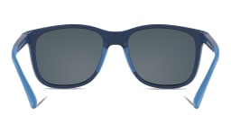 Shop Emporio Armani Kids Pillow Sunglasses in Matte Blue online.