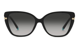 Shop TIFFANY Cat-Eye Sunglasses in Black online.