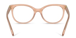 Shop Dolce & Gabbana Cat-Eye Eyeglasses in Transparent Beige online.