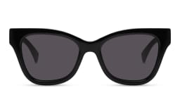 Shop GUCCI Cat Eye Sunglasses in Black online.