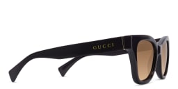 Shop GUCCI Cat Eye Sunglasses in Purple online.
