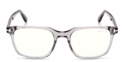 Shop TOM FORD Square Eyeglasses in Shiny Grey online.
