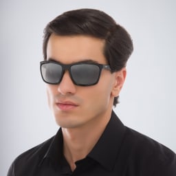 Shop Maui Jim Makoa Rectangle Sunglasses in Black online.