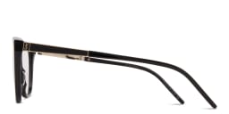 Shop SAINT LAURENT Cat-Eye Eyeglasses in Black online.