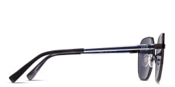 Shop EYE'M Irregular Sunglasses in Silver online.