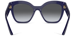 Shop PRADA Cat-Eye Sunglasses in Blue online.