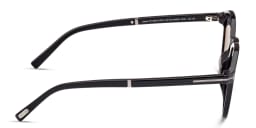 Shop TOM FORD Jayson Square Sunglasses in Shiny Black online.
